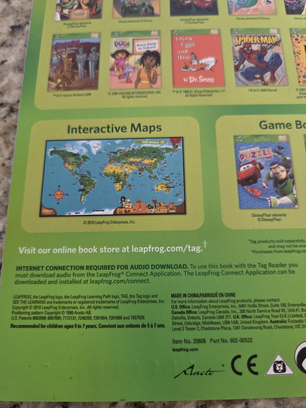 Leapfrog Tag Reading System Books Vowels Lot Of 4 Leap Frog Learning Reading